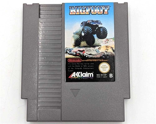 Bigfoot - Original Æske - ESP - NES Spil (C Grade) (Genbrug)